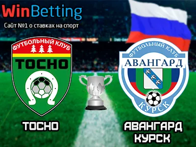 Тосно - Авангард Курск 09.05.2018. Прогноз, ставки и коэффициенты на матч