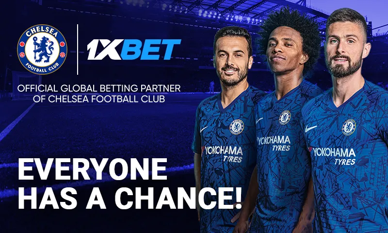 1xBet стала партнёром «Челси»