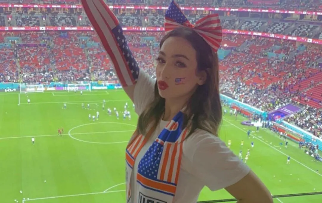 Болельщица из США