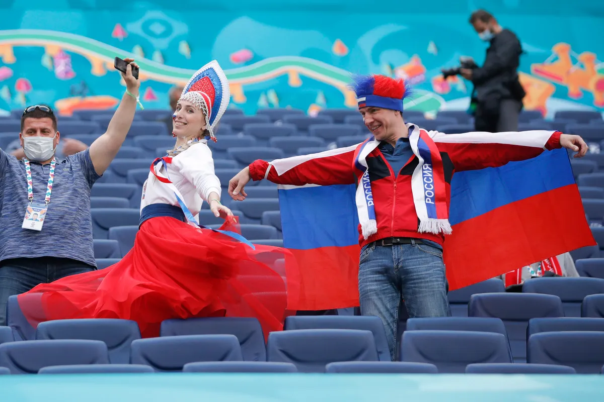 Фанаты сборной России