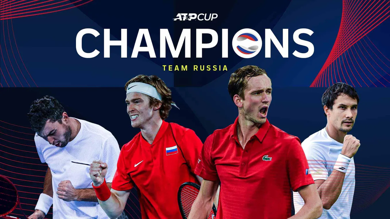 Сборная России — победительница ATP Cup-2021