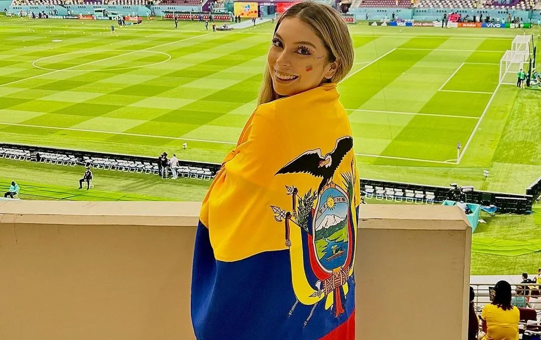 Болельщица из Эквадора