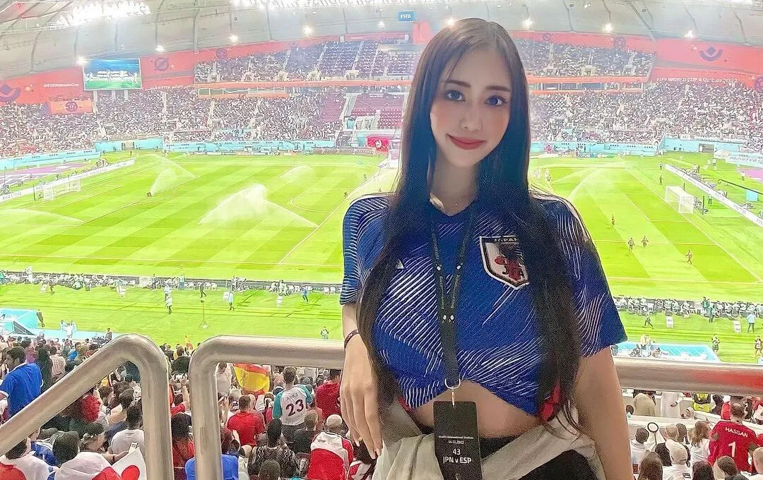 Болельщица из Японии