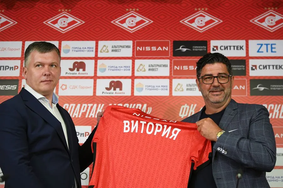 Евгений Мележиков и Руй Витория