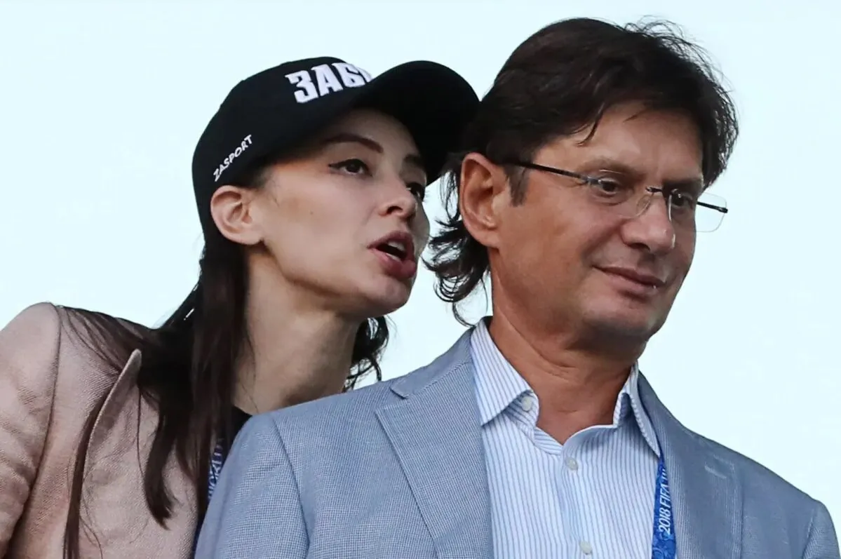 Зарема Салихова с Леонидом Федуном