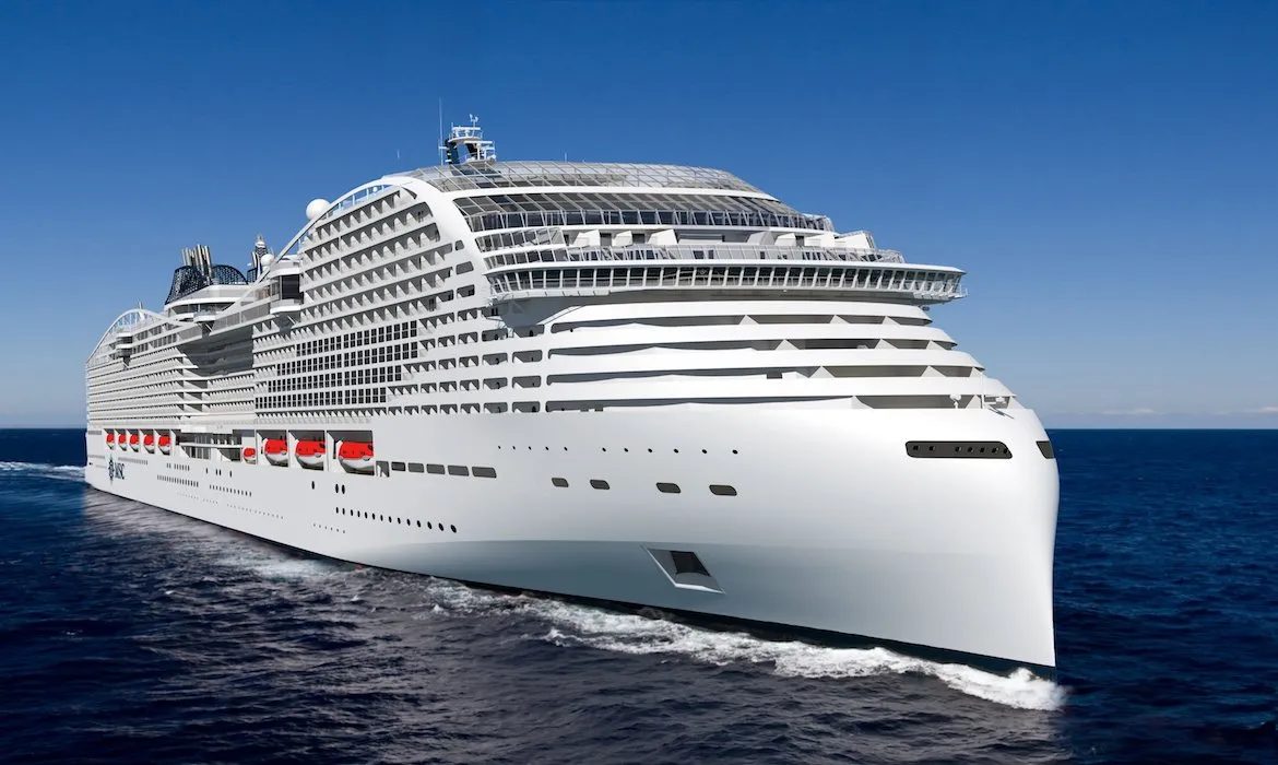 Круизный лайнер MSC World Europa