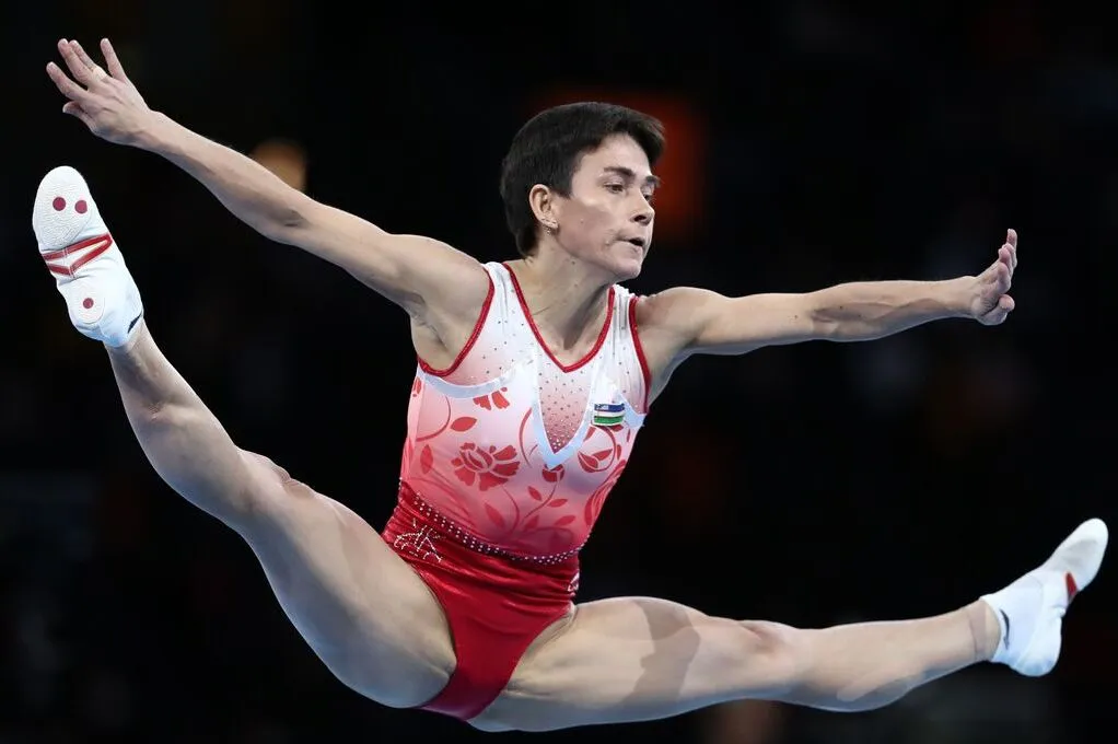 Спортивная гимнастка Оксана Чусовитина