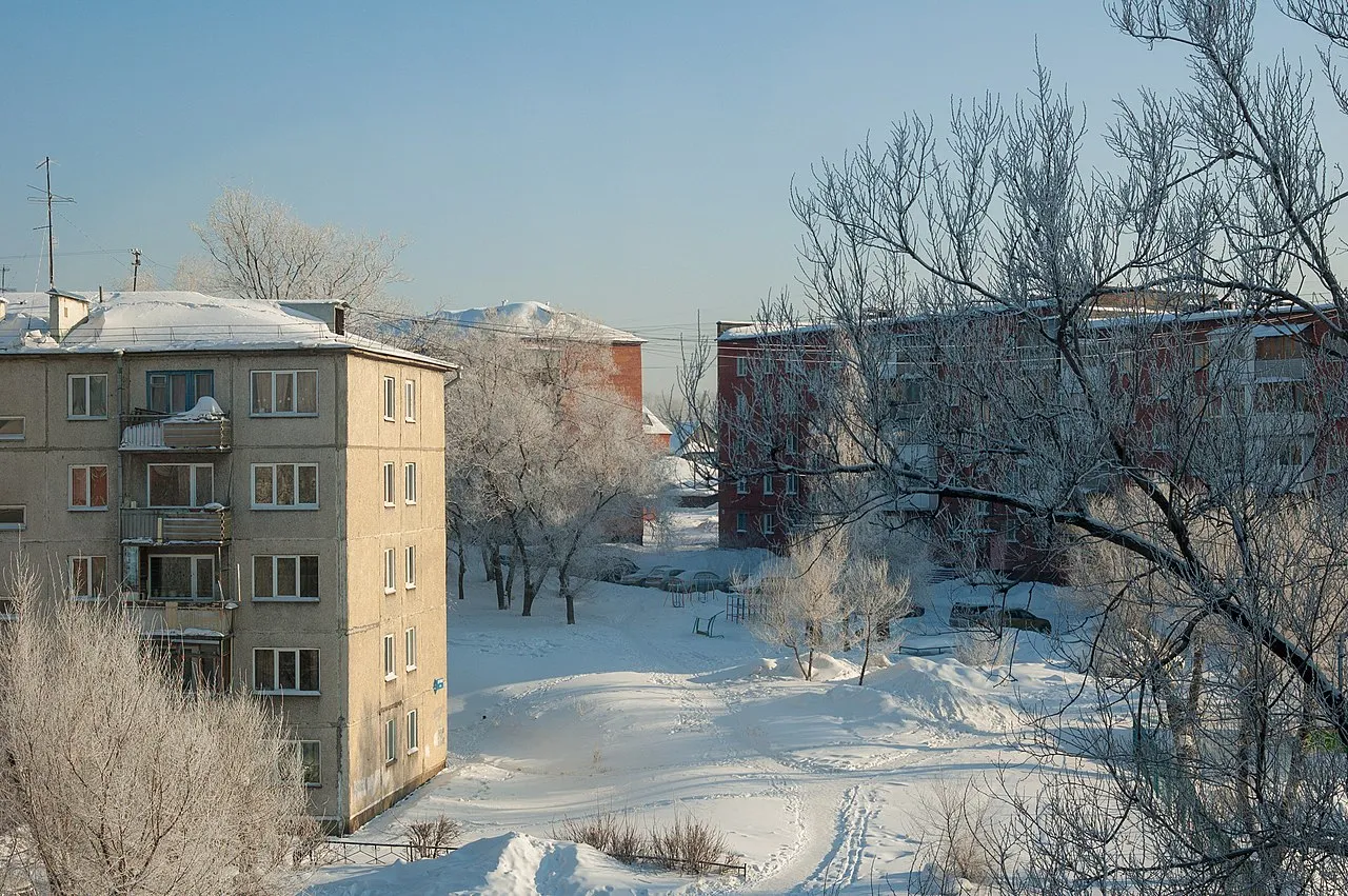 Один из дворов в Кемерово