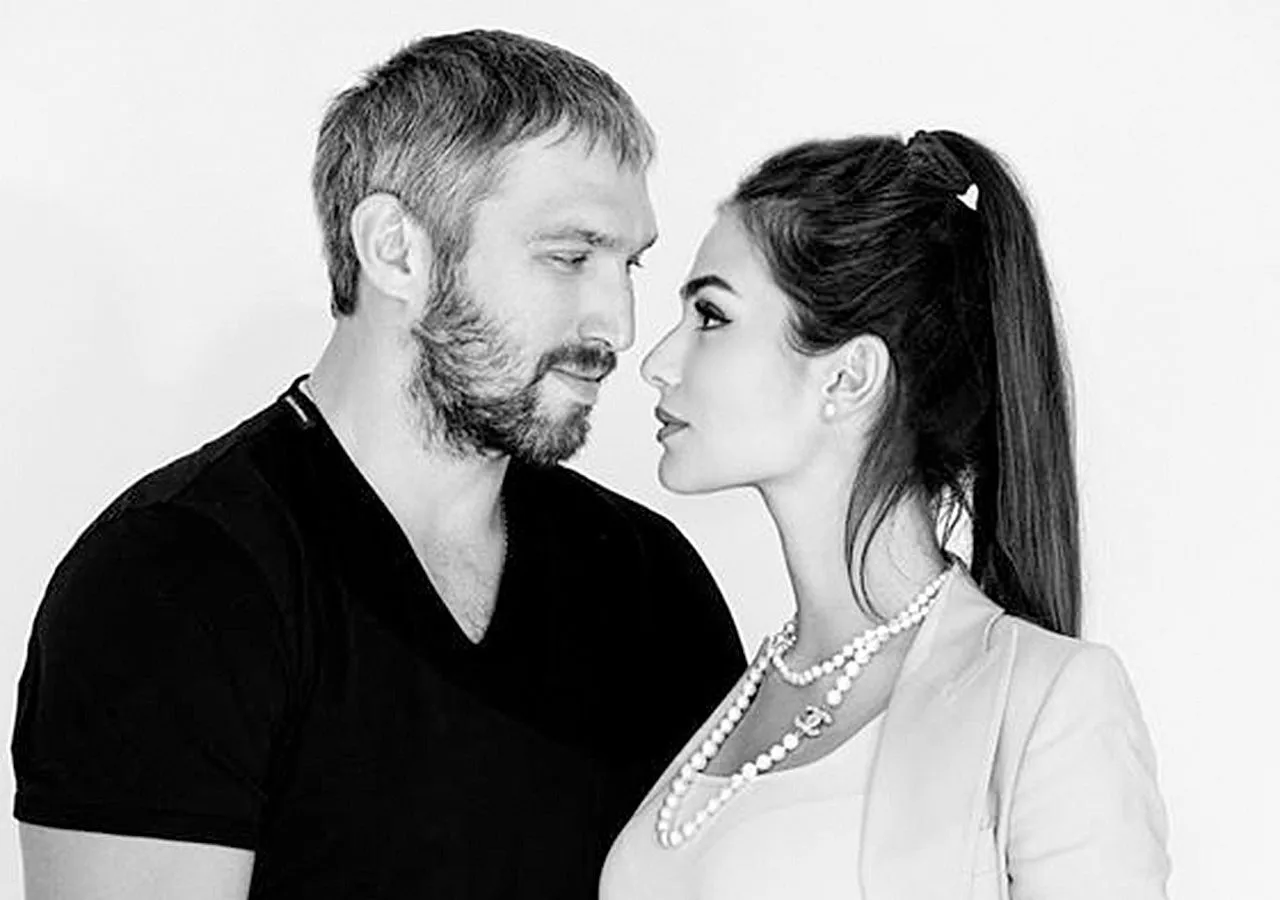 Александр Овечкин и Анастасия Шубская
