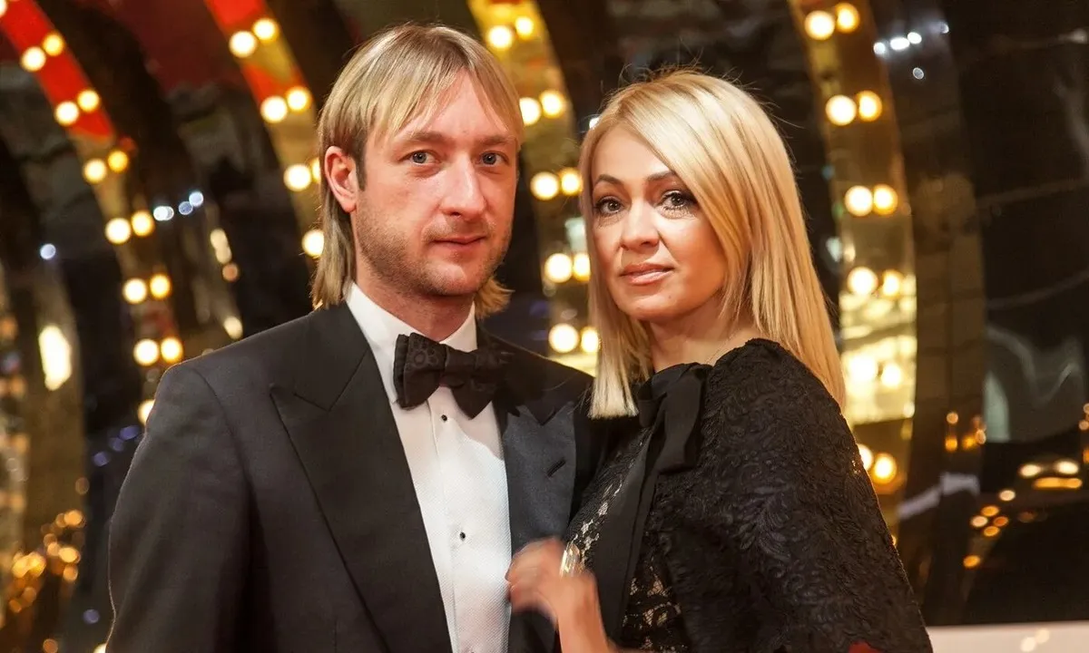 Евгений Плющенко и Яна Рудковская