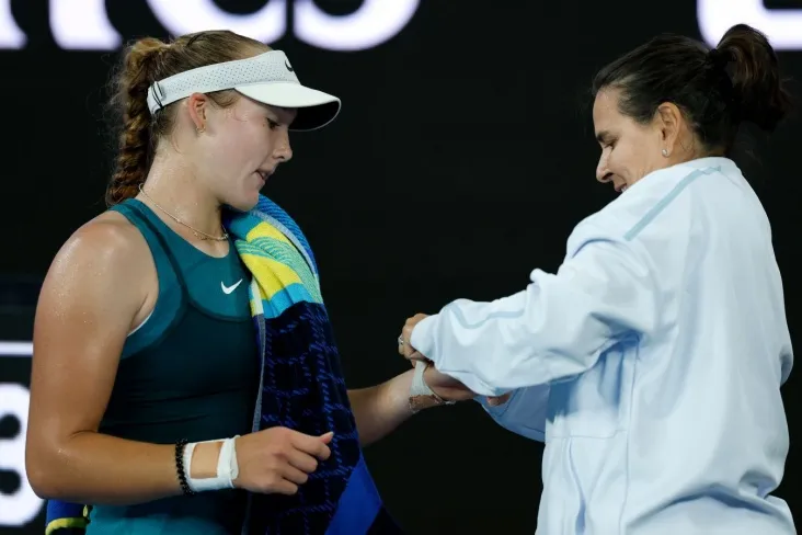 Мирра Андреева и Кончита Мартинес / Фото: WTA