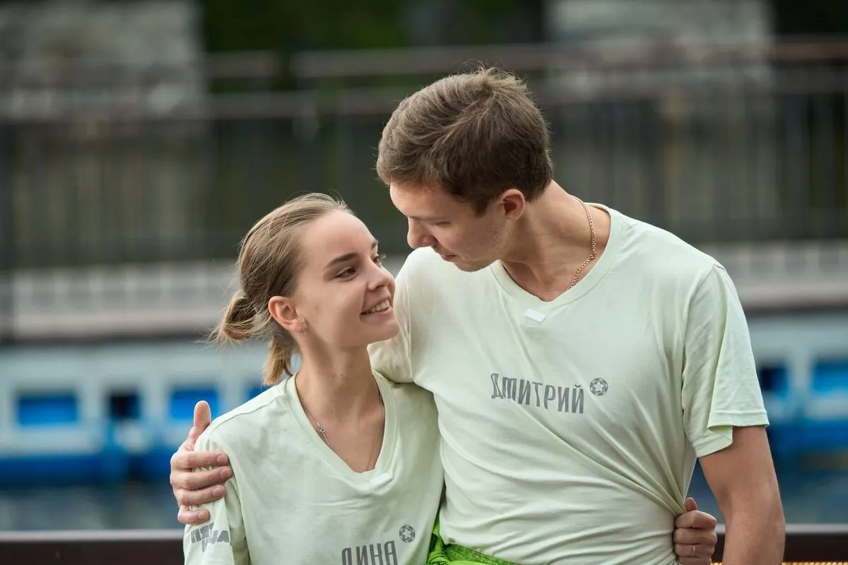 Дина Аверина и Дмитрий Соловьёв