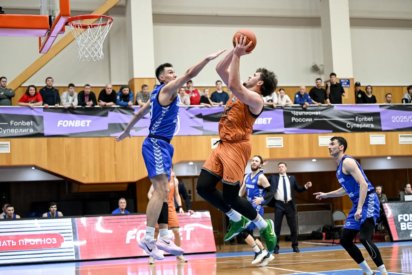 Состоялись матчи двух туров регулярного чемпионата мужской FONBET Суперлиги