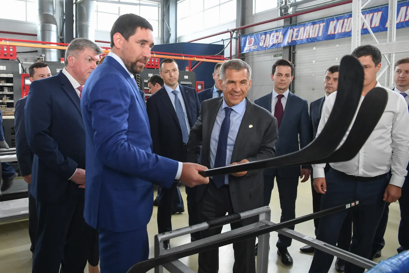 Данис Зарипов и Рустам Минниханов