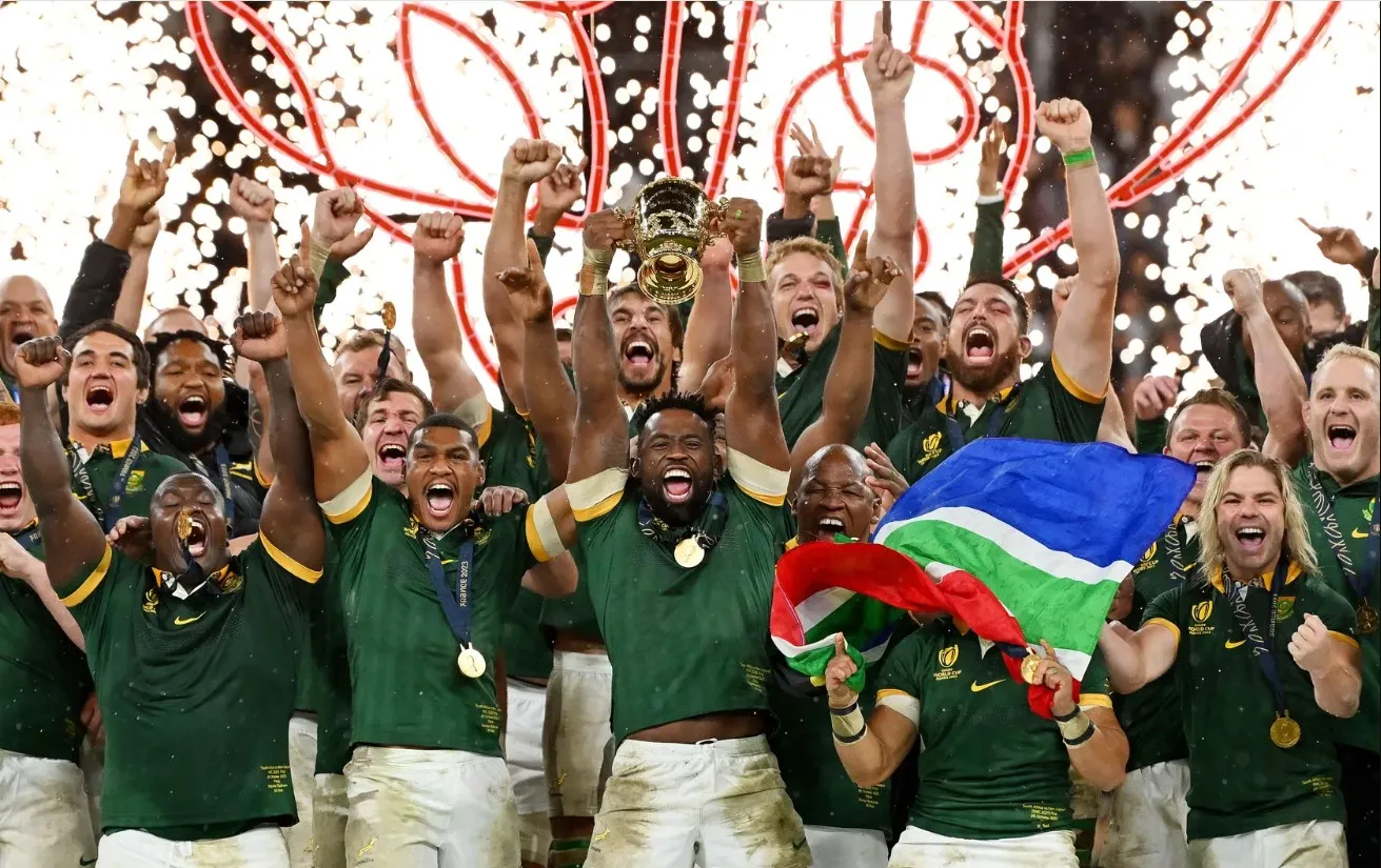 Сборная ЮАР с Кубком мира по регби / Rugby World Cup