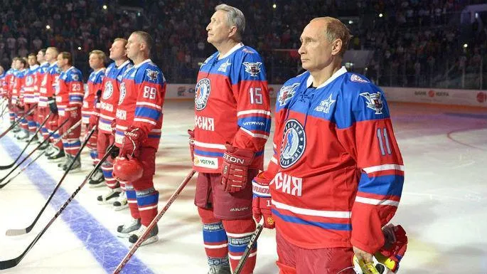 Владимир Путин. Фото: Ночная хоккейная лига