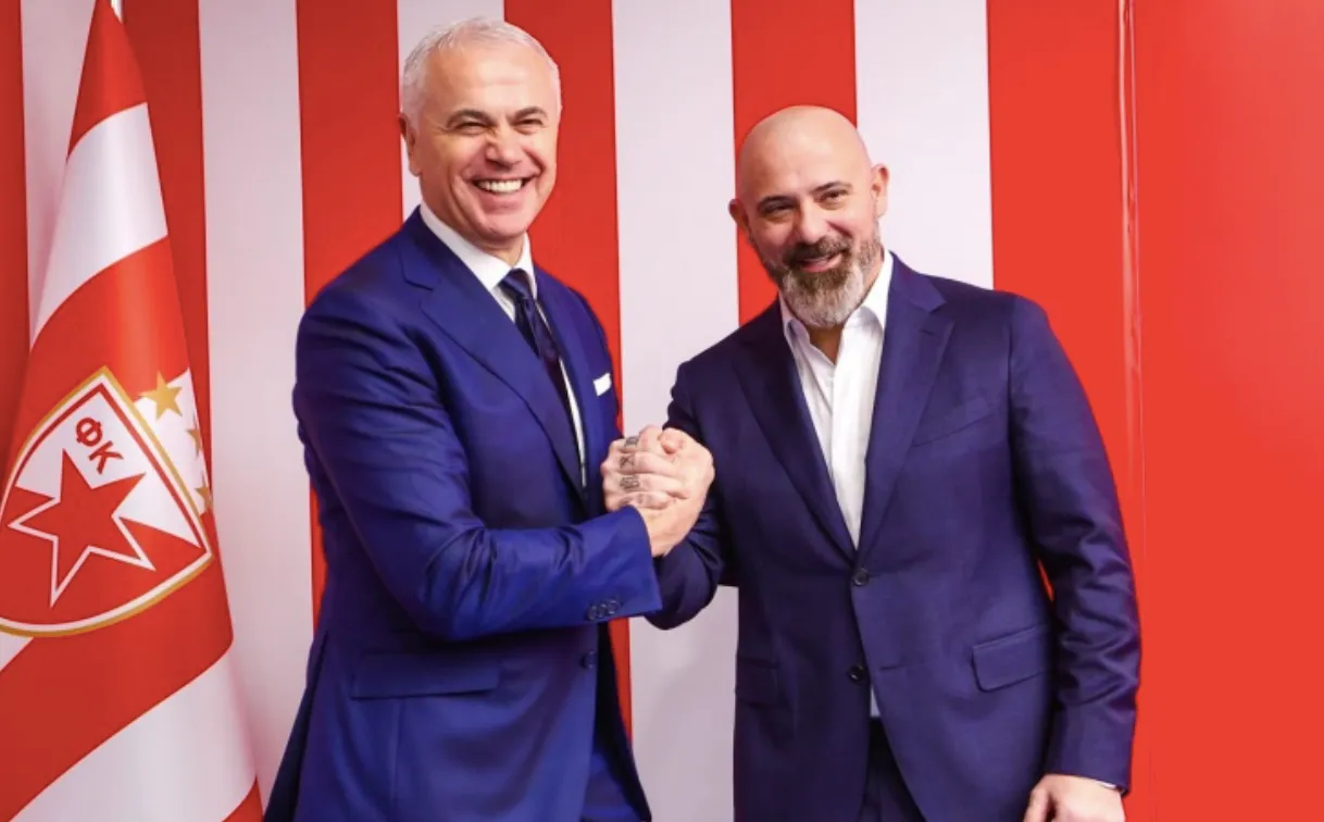 Деян Станкович (справа), «Црвена Звезда»