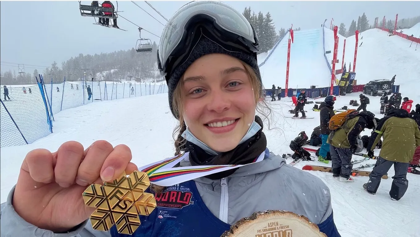 Фристайлистка Анастасия Таталина / Фото: Olympics.com
