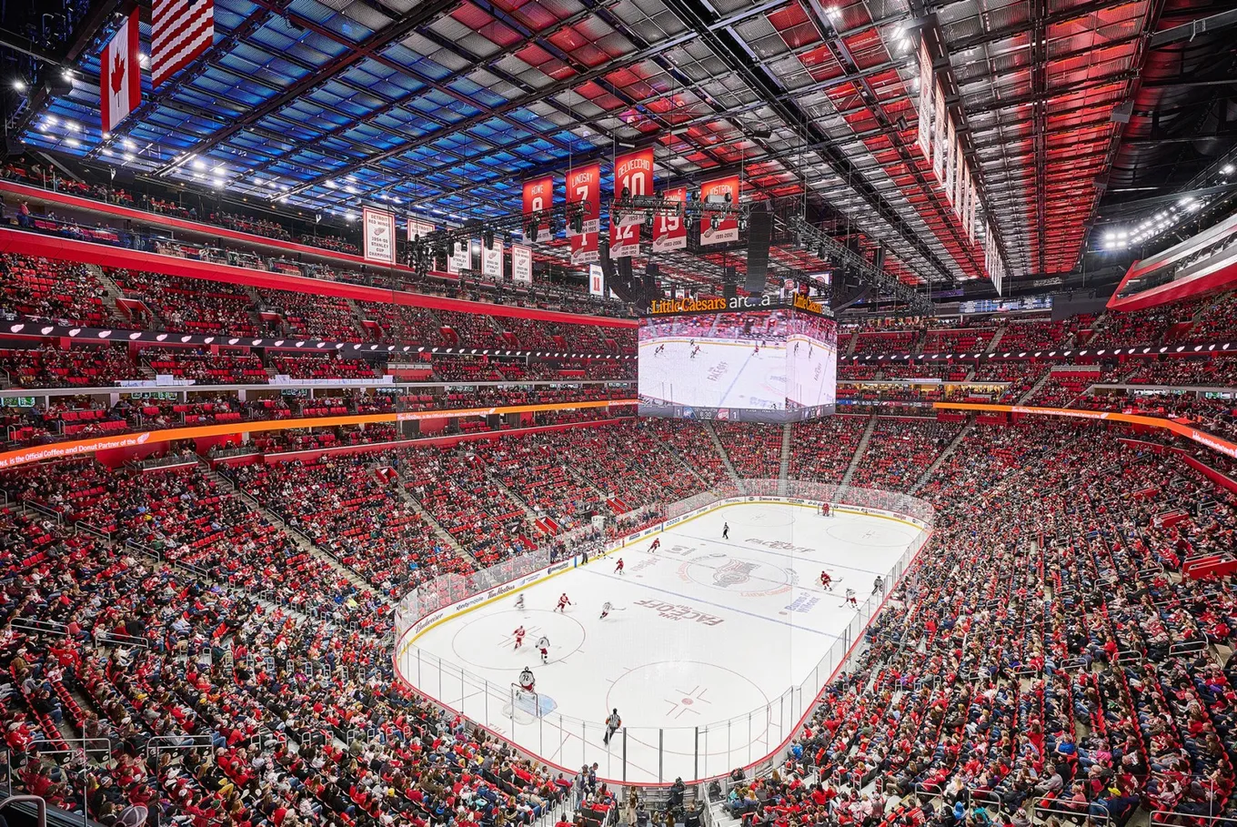 Little Caesar Arena в Детройте