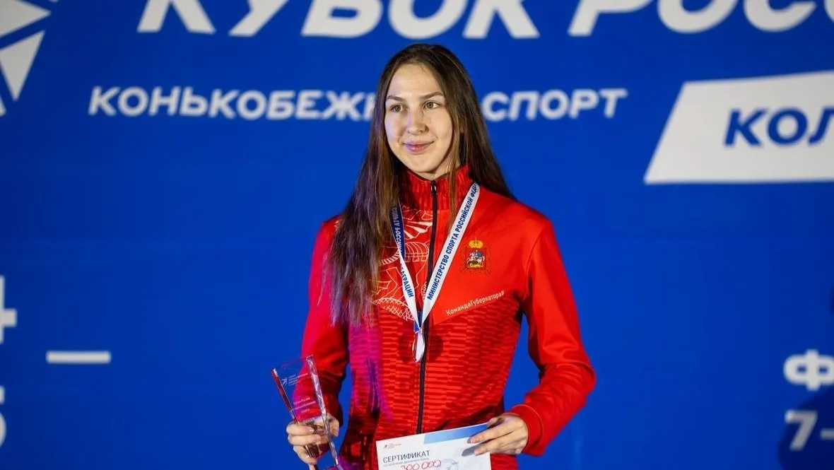 Анастасия Семенова. Фото: Союз конькобежцев России