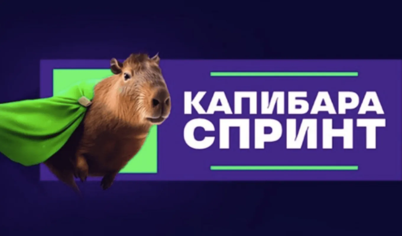 Капибара в рекламе «Лиги Ставок»