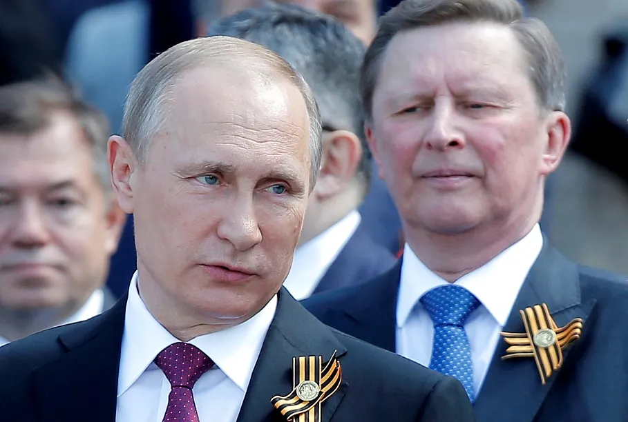 Владимир Путин и Сергей Иванов