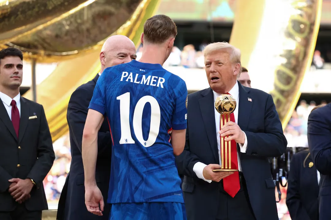 Коул Палмер и Дональд Трамп