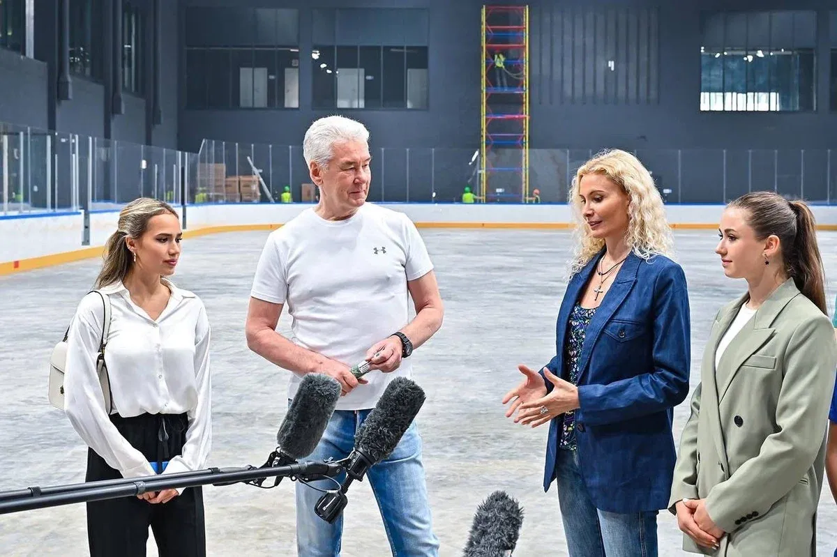 Алина Загитова, Сергей Собянин, Этери Тутберидзе и Камила Валиева