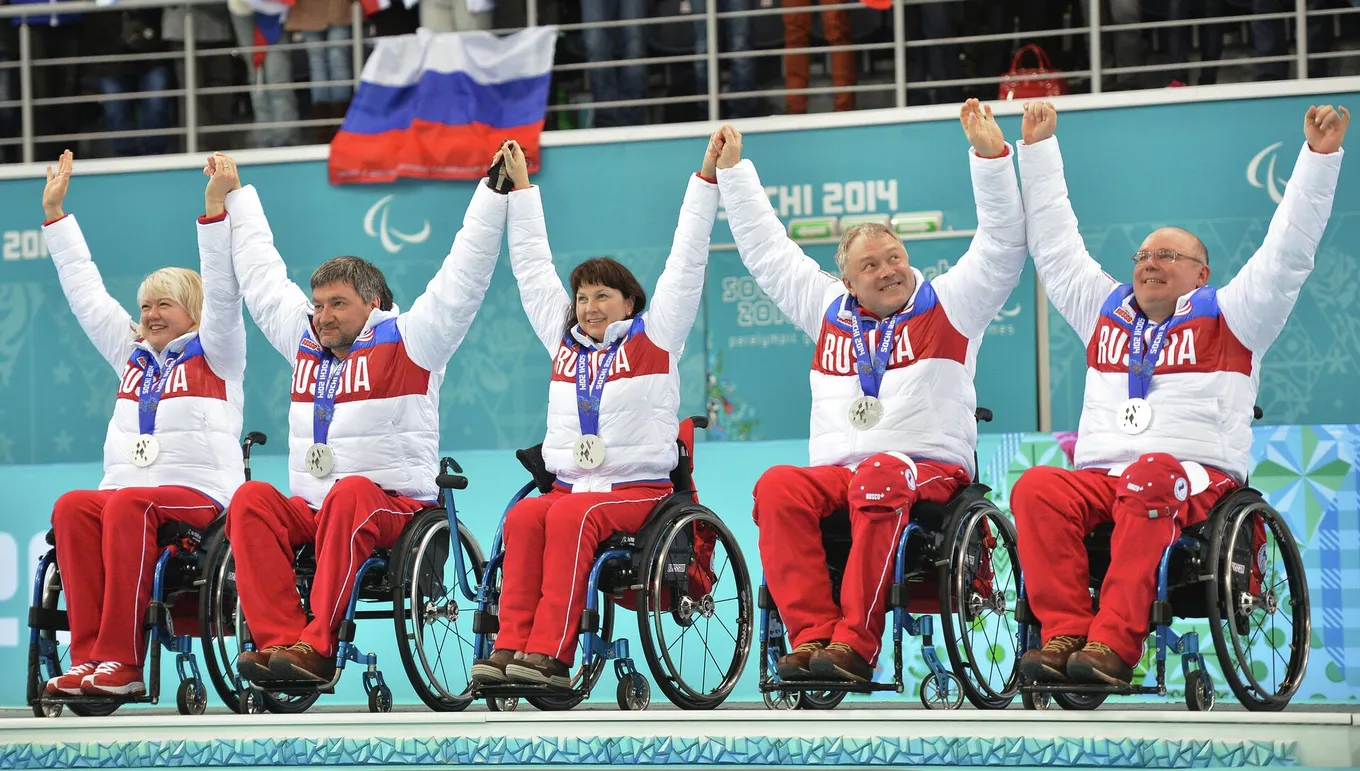 Российские паралимпийцы