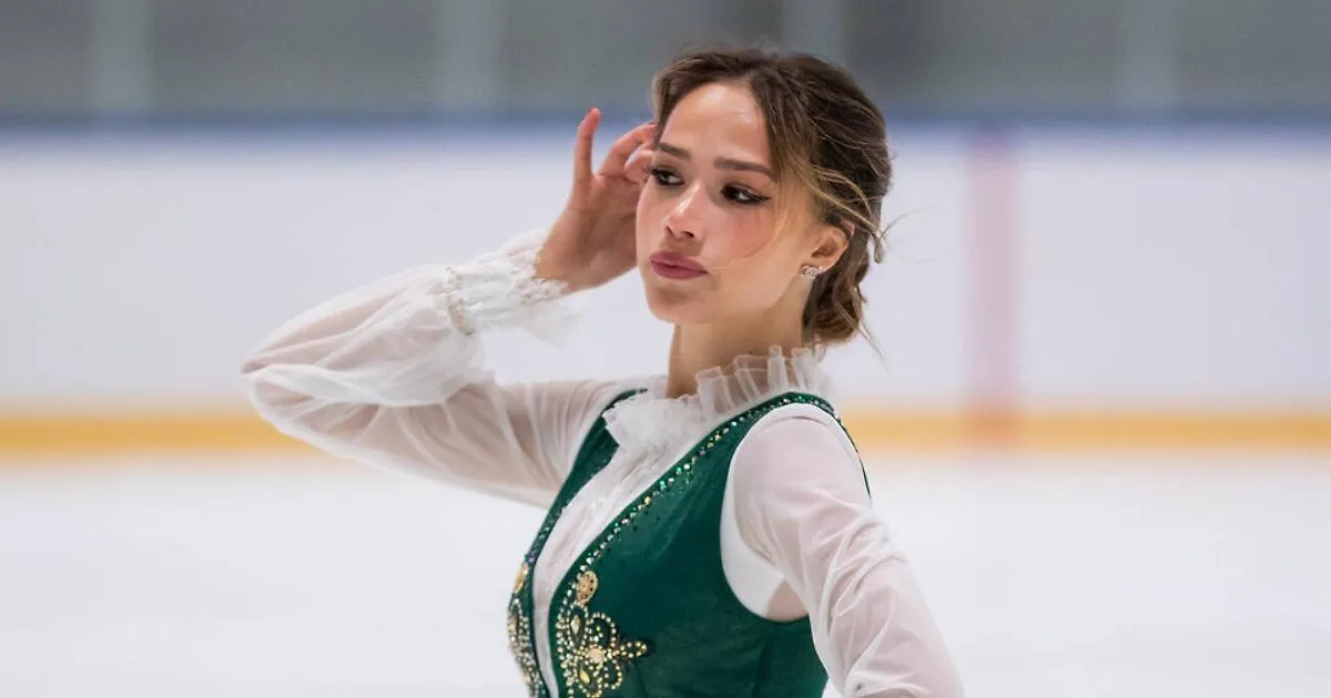 Алина Загитова на открытии фигурного катания в Казани