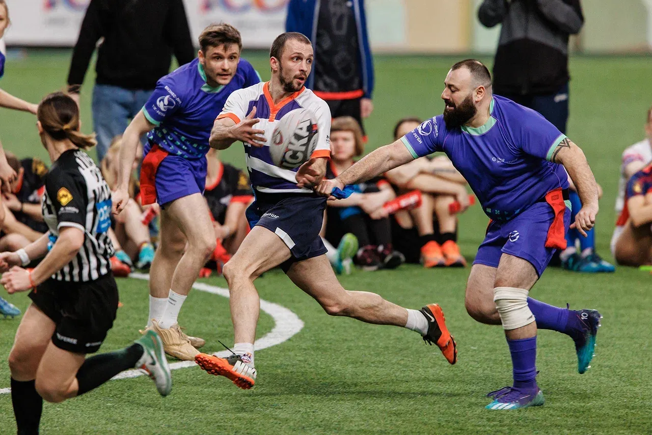 В Екатеринбурге прошёл розыгрыш бизнес-лиги «Матч ТВ» по тэг-регби