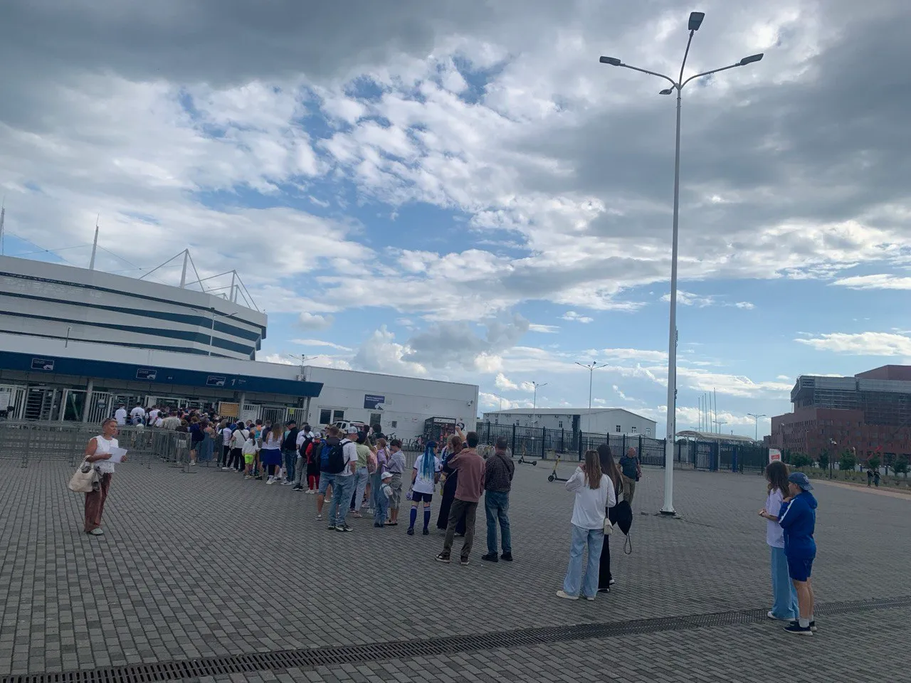 Репортаж с открытой тренировки «Балтики»