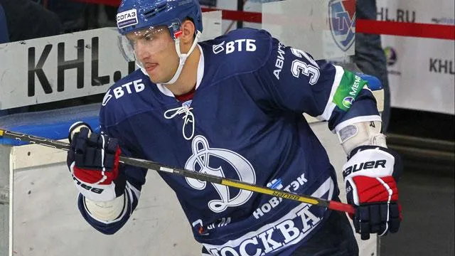 Овечкин в «Динамо» в 2012 году