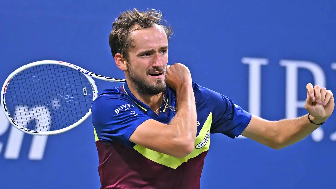 Даниил Медведев на US Open. Фото: Corinne Dubreuil/ATP Tour