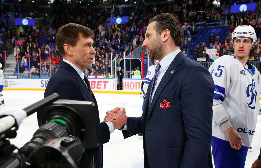Алексей Кудашов и Роман Ротенберг / Фото: ХК СКА