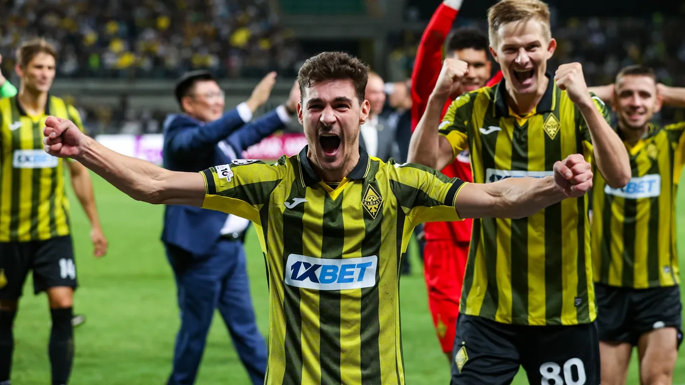 «Кайрат» в Лиге чемпионов. Фото: uefa.com