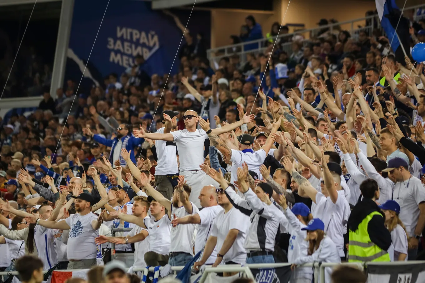 Трибуны на матче «Балтика» – «Рубин». Фото: ФК «Балтика»