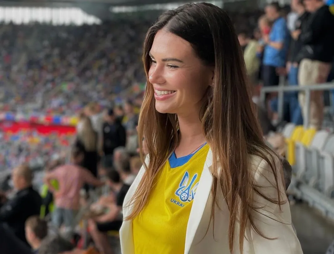 Болельщица из Украины