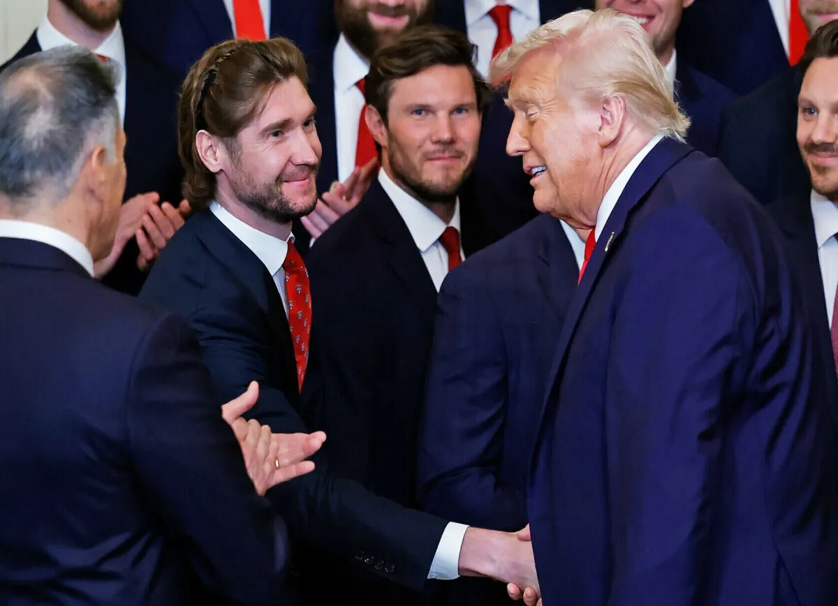 Сергей Бобровский и Дональд Трамп