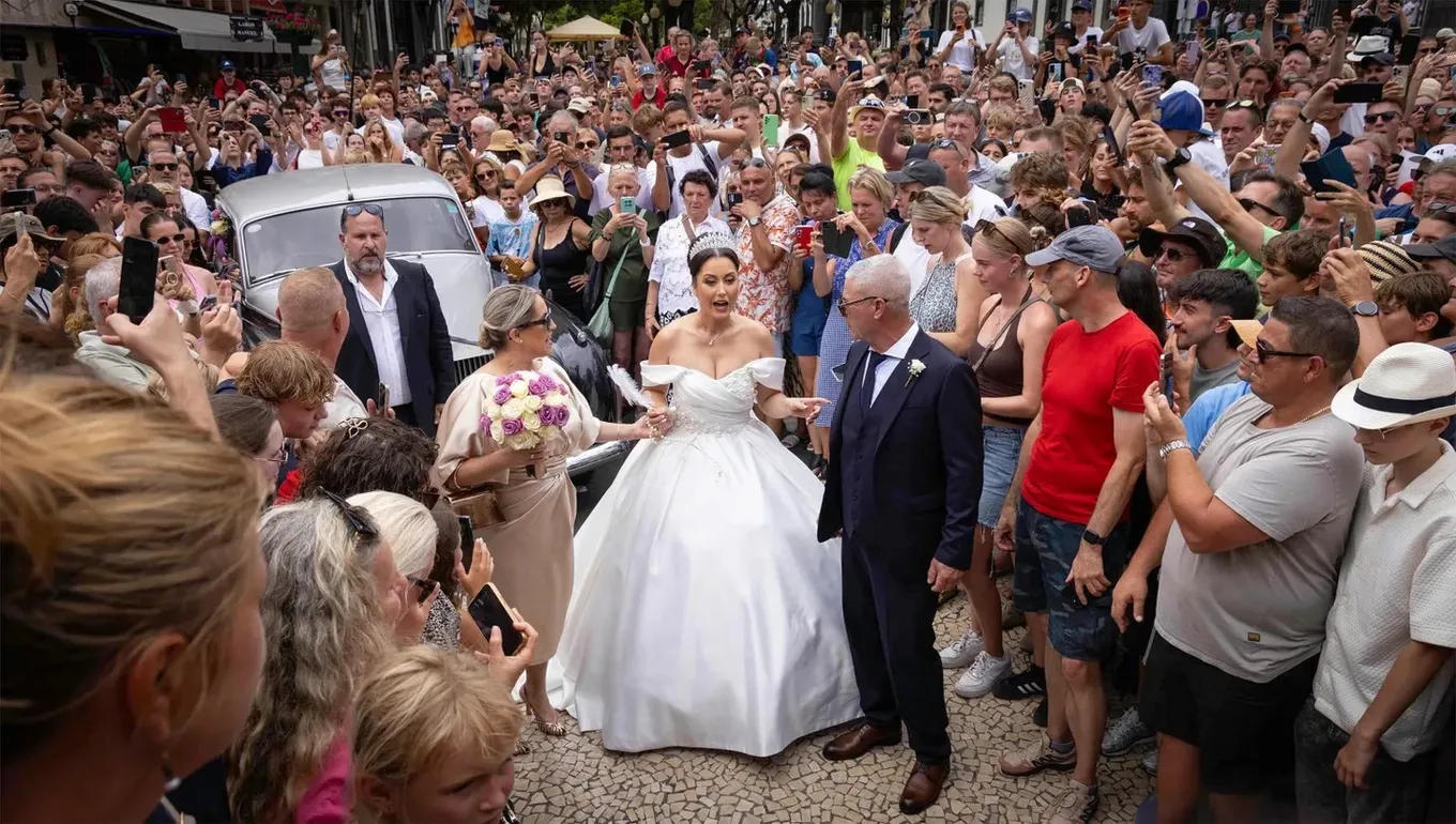 Фото со свадьбы в Фуншале