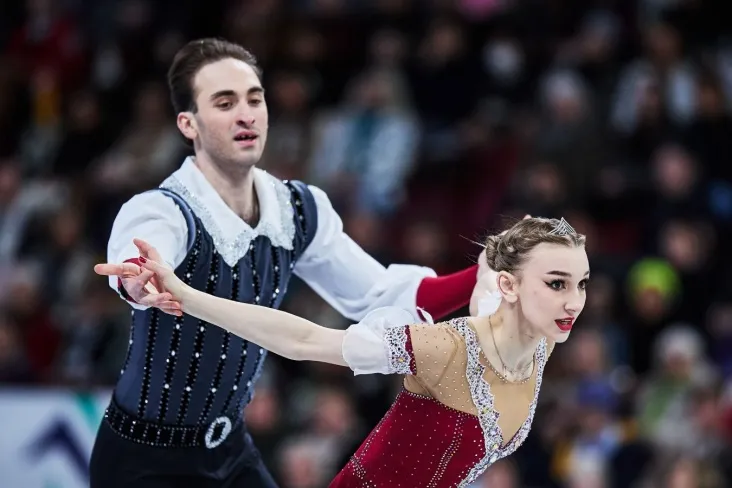 Фигуристы Анастасия Метелкина и Лука Берулава / Фото: Olympics