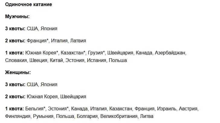 Одиночное катание