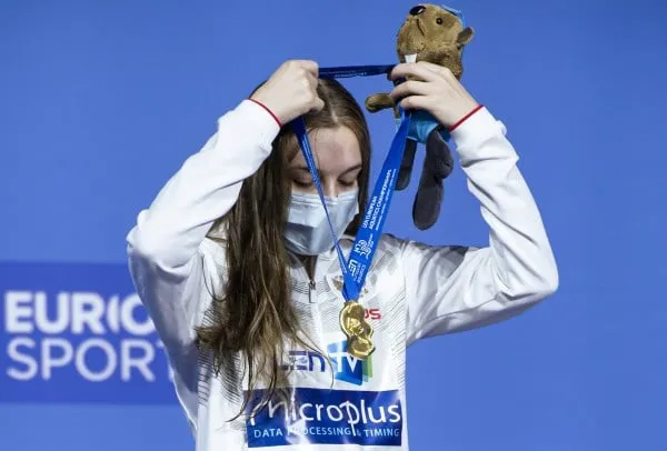Конаныхина с золотой медалью чемпионата Европы-2021