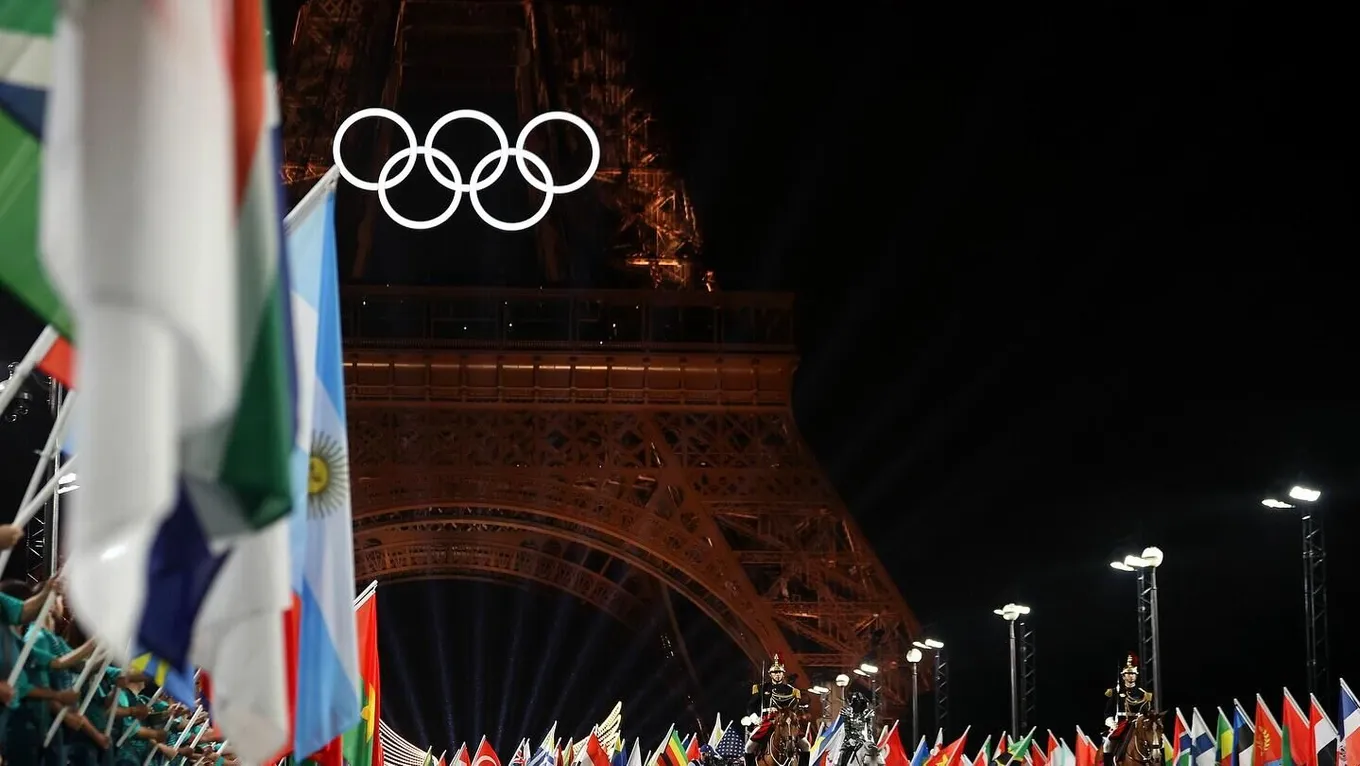 Церемония открытия ОИ-2024 в Париже
