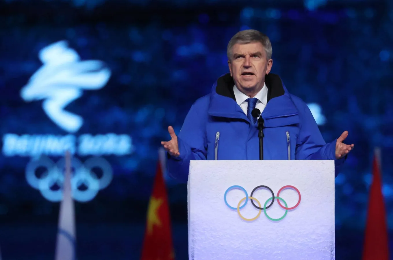 Президент МОК Томас Бах