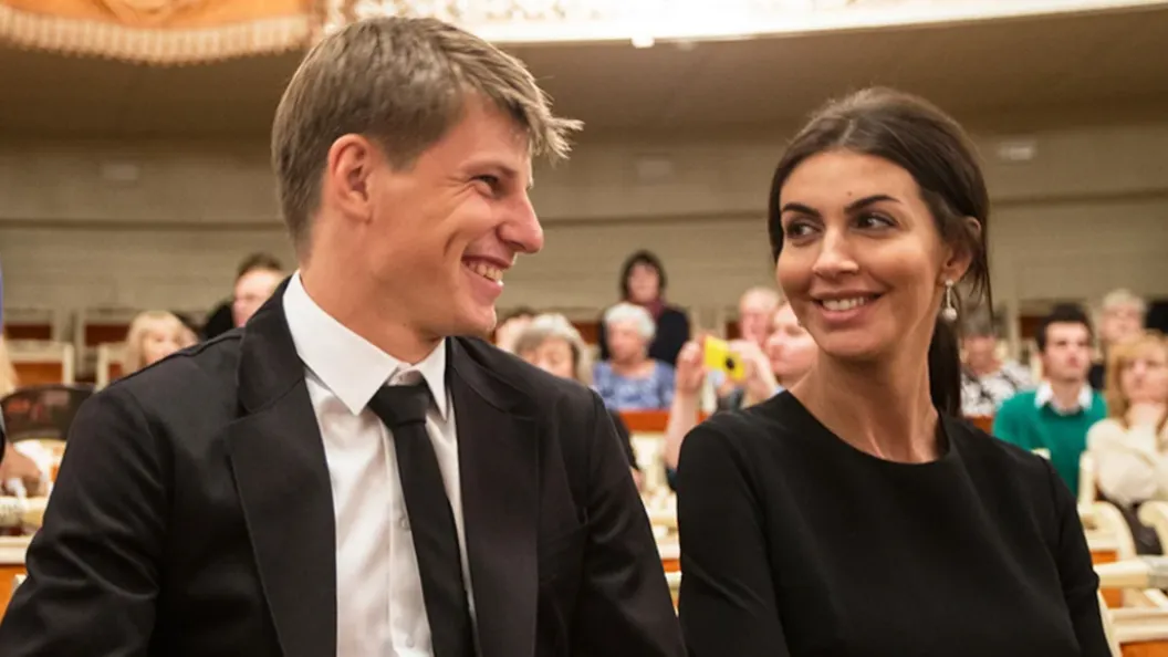 Андрей Аршавин и Алиса Казьмина