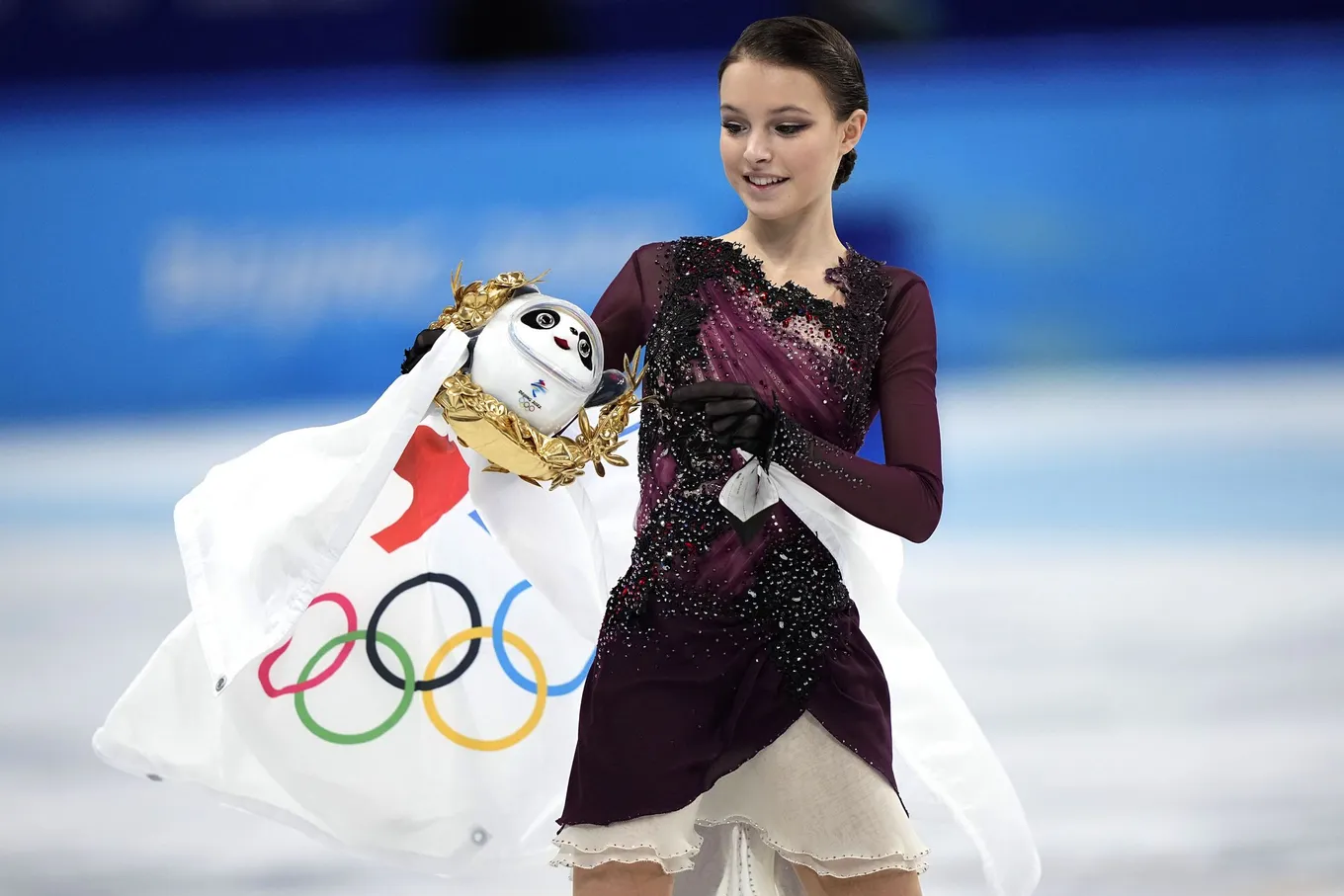 Анна Щербакова на ОИ-2022