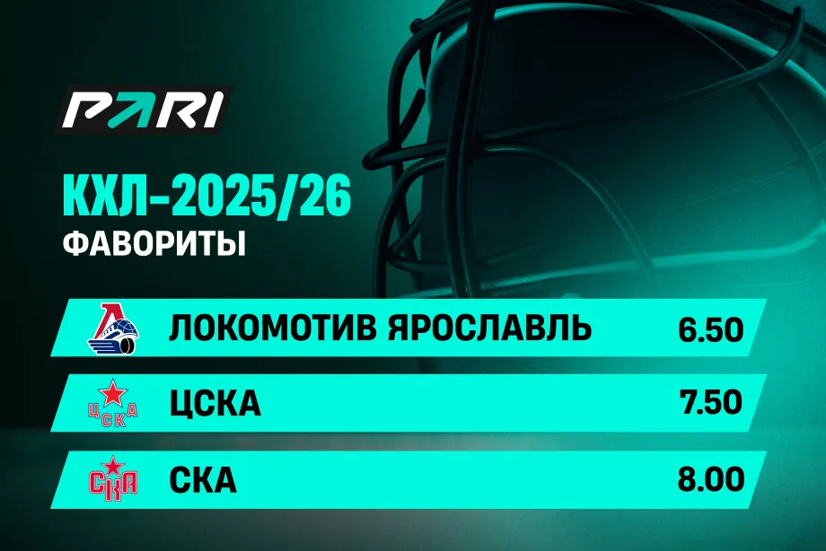 PARI: «Локомотив» — главный претендент на победу в новом сезоне КХЛ