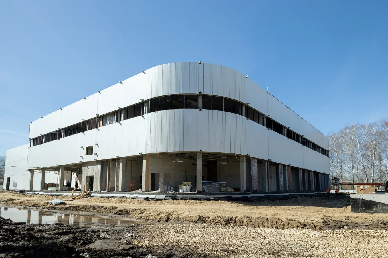 Центр фигурного катания весной 2026 года. Фото: администрация Казани