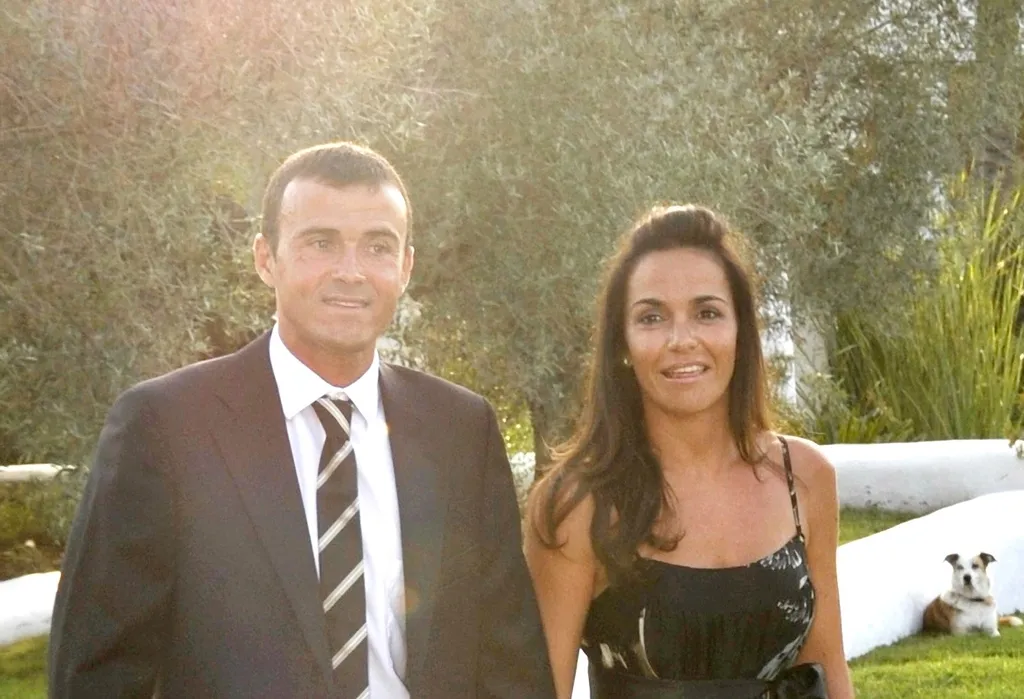 Луис Энрике и Елена Куэллера